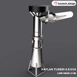 kaplan turbin for mini power generation