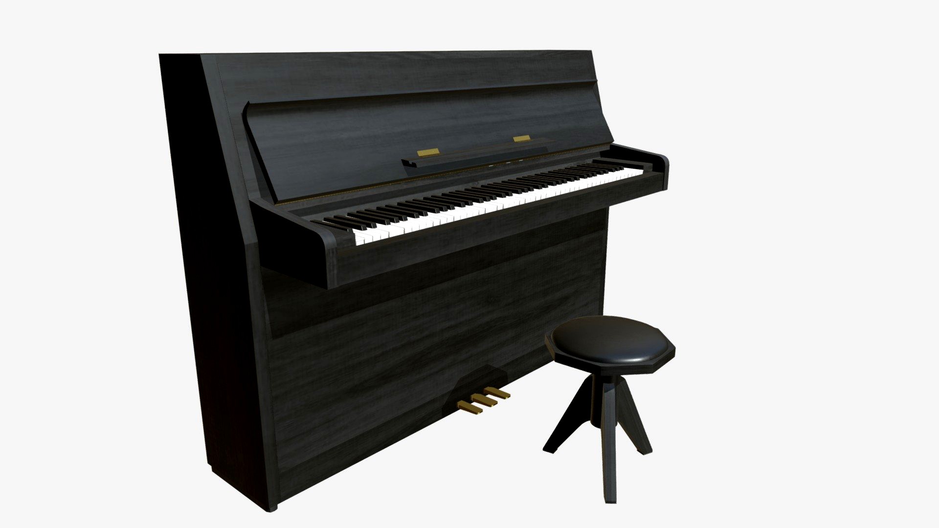 Vertical piano