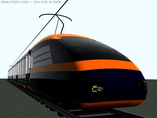 Train 3D Model