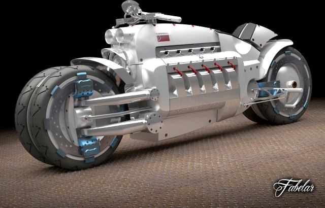 Dodge Tomahawk concept 3D Model