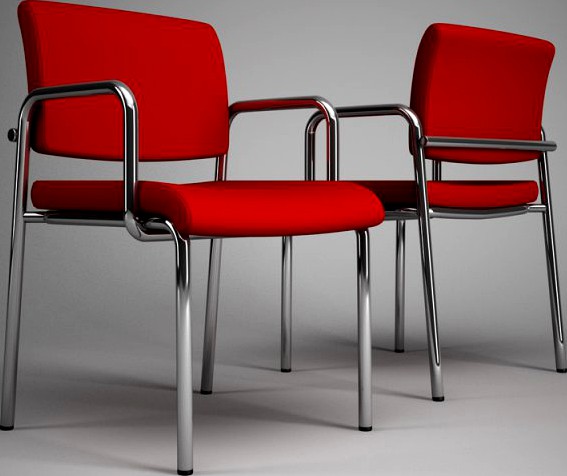 CGAxis Office Chair 54 3D Model