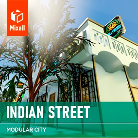Indian Street - modular city
