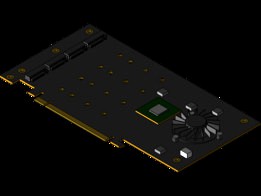 SI-PEX40152 Quad M.2 NVMe Ports to PCIe 3.0 x16 Bifurcation Riser Controller