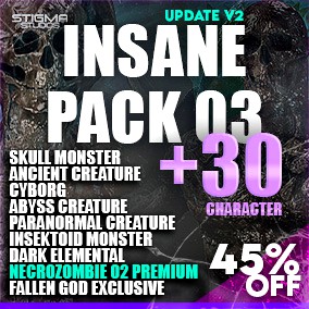 Insane Pack 03 - Game Assets + Extra