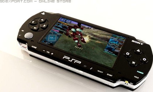 Sony PlayStation Portable  PSP 3D Model