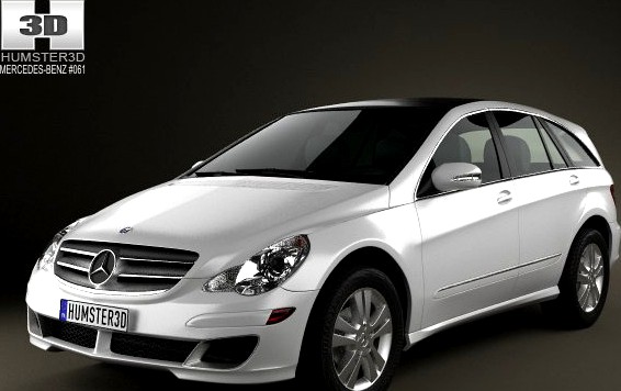 MercedesBenz RClass W251 2006 3D Model