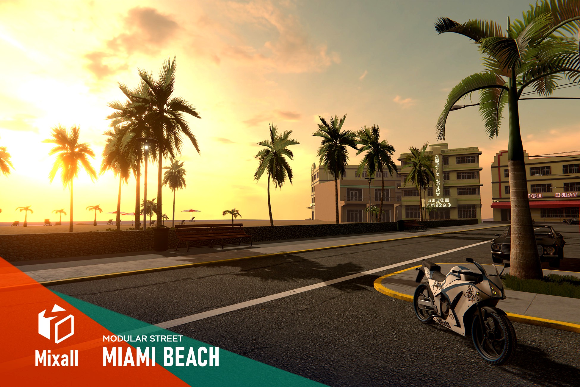 Miami beach - modular street