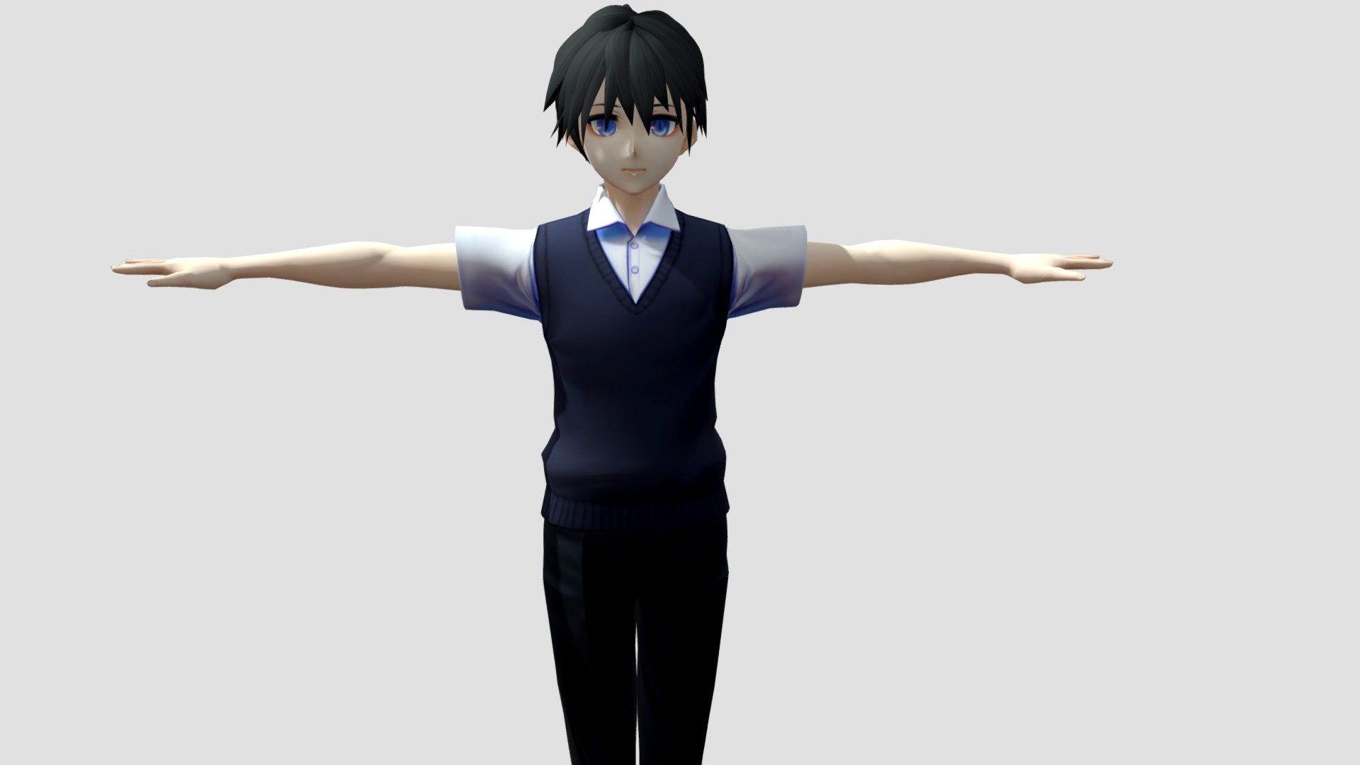 【Anime Character】Xiang (Unity 3D)