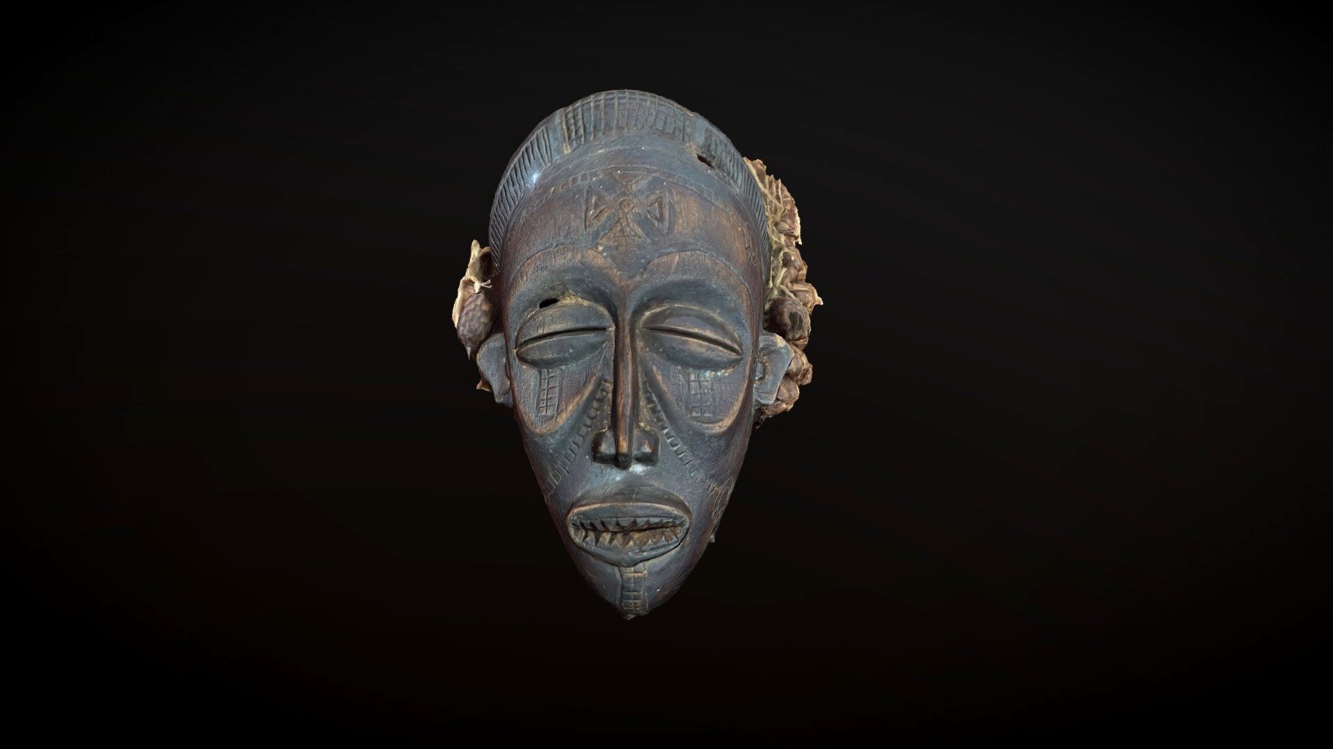 East African ceremonial mask