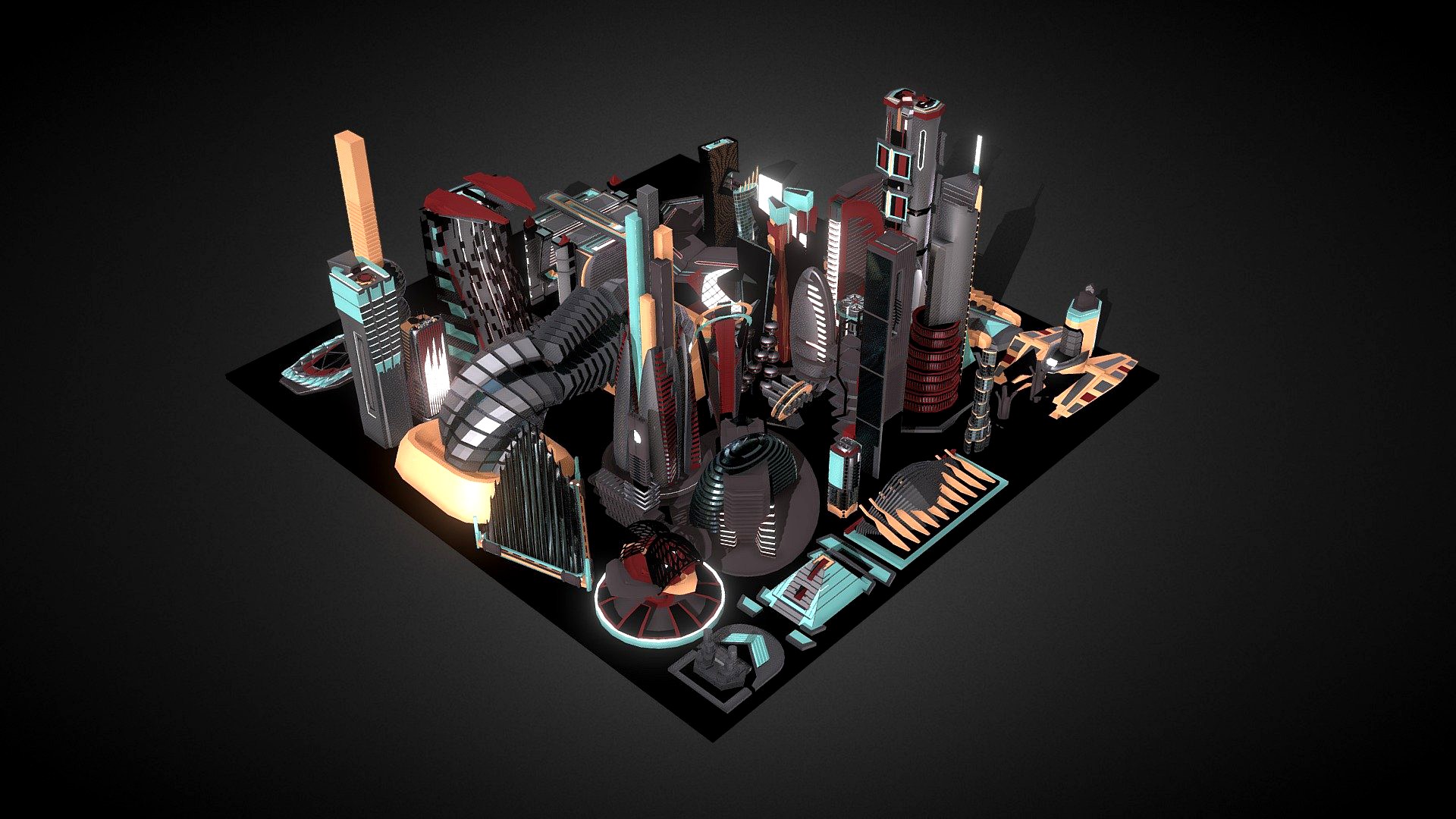 35 Futuristic Buldings Vol3