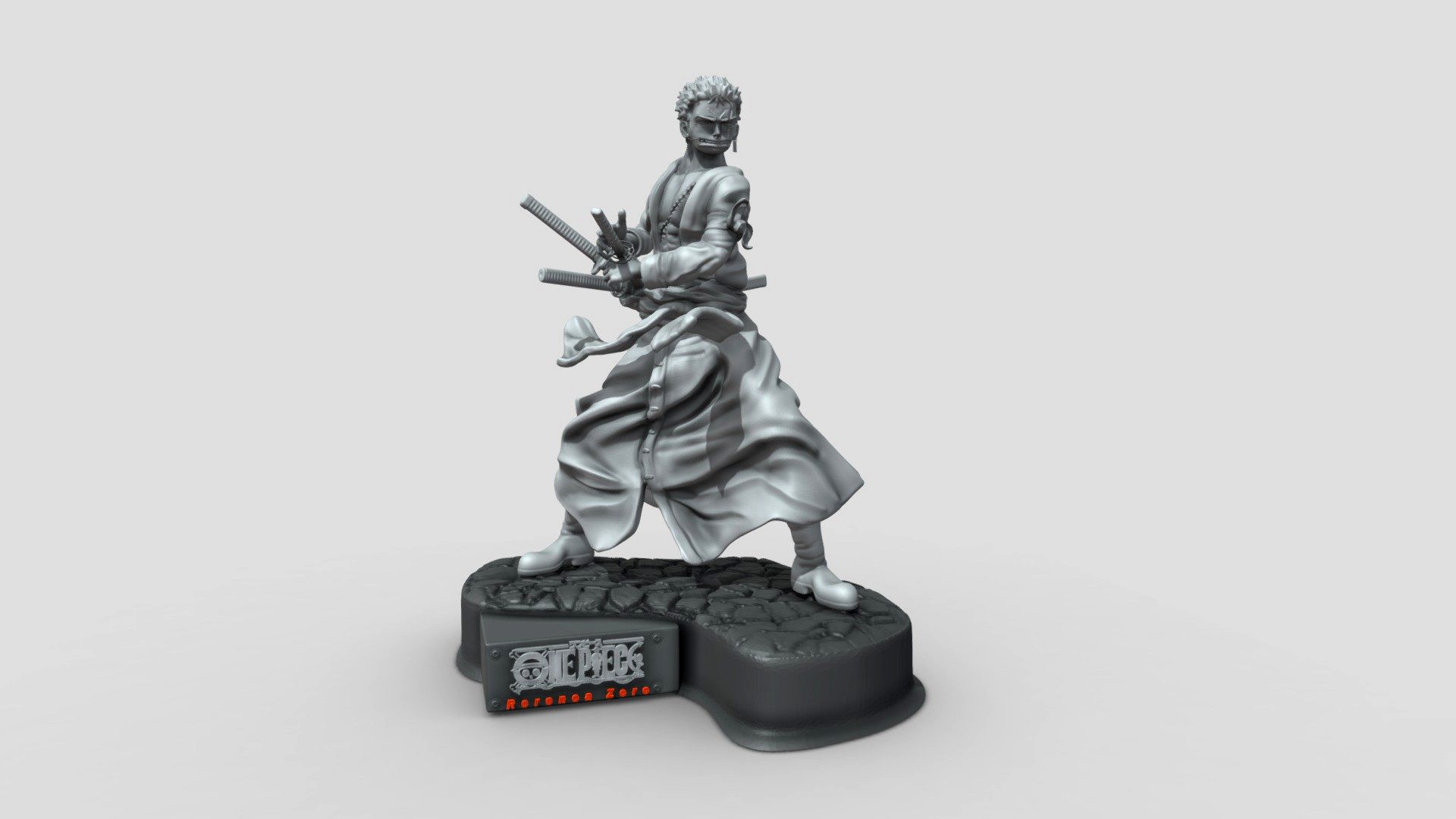 RORONOA ZORO ONE PIECE - 3D PRINTING