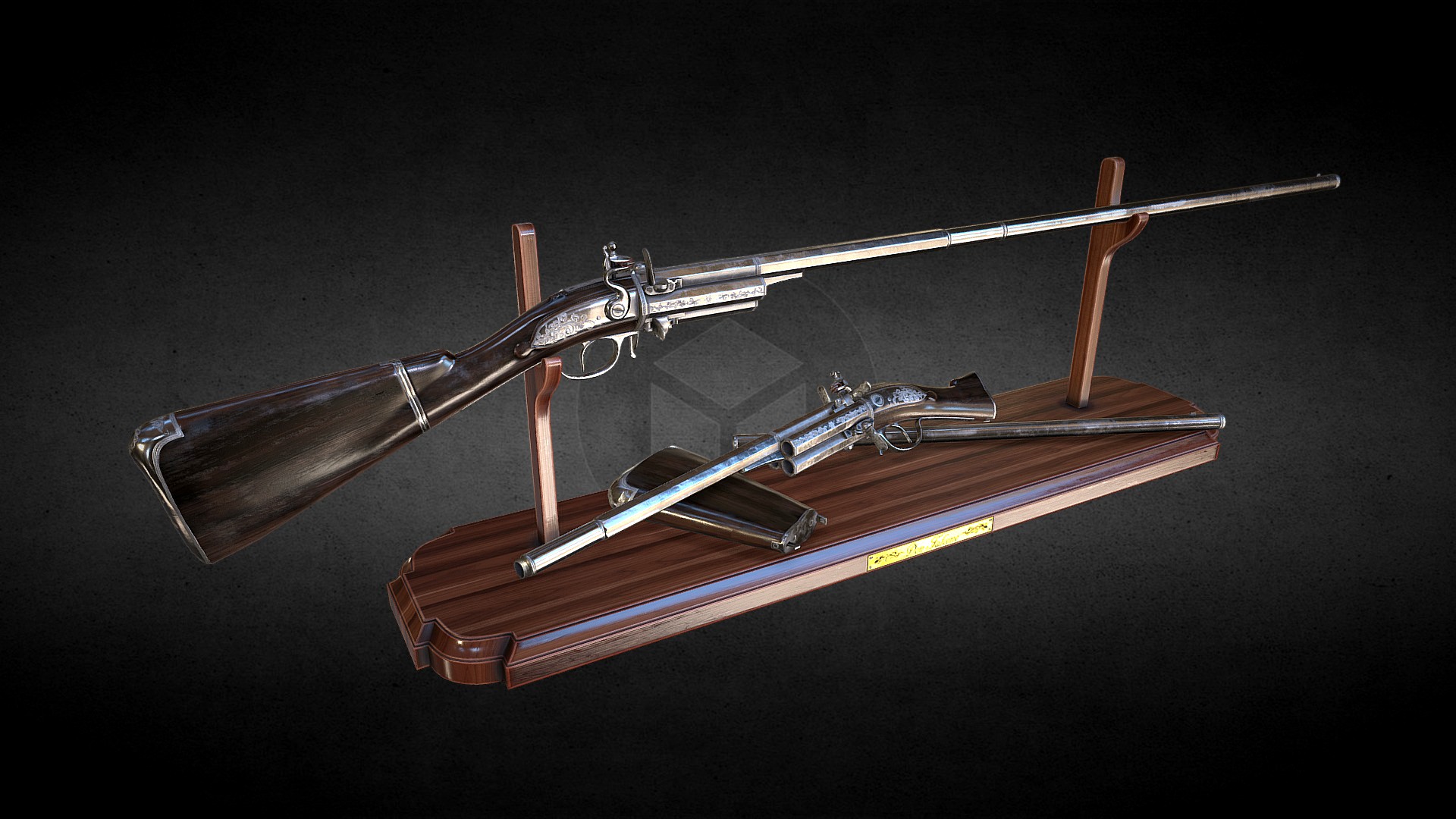 Flintlock Modular Revolver Rifle