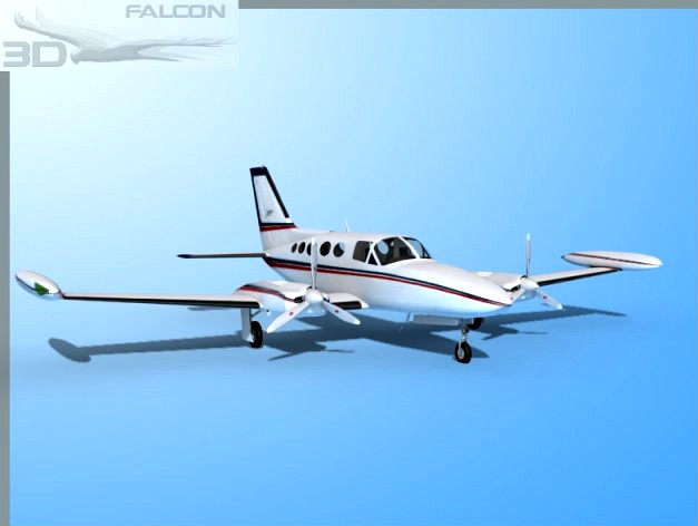 Falcon3D C414 Chancellor F04 3D Model