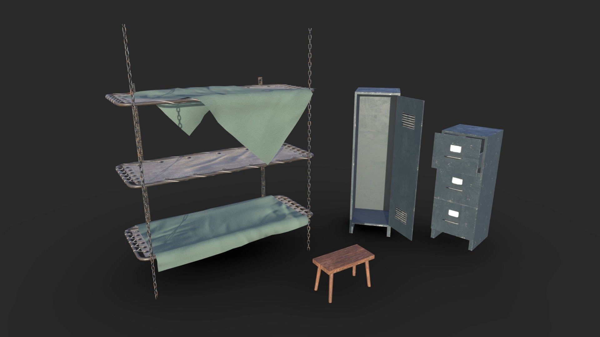 Bunker Furnitures Beds& Cabinets