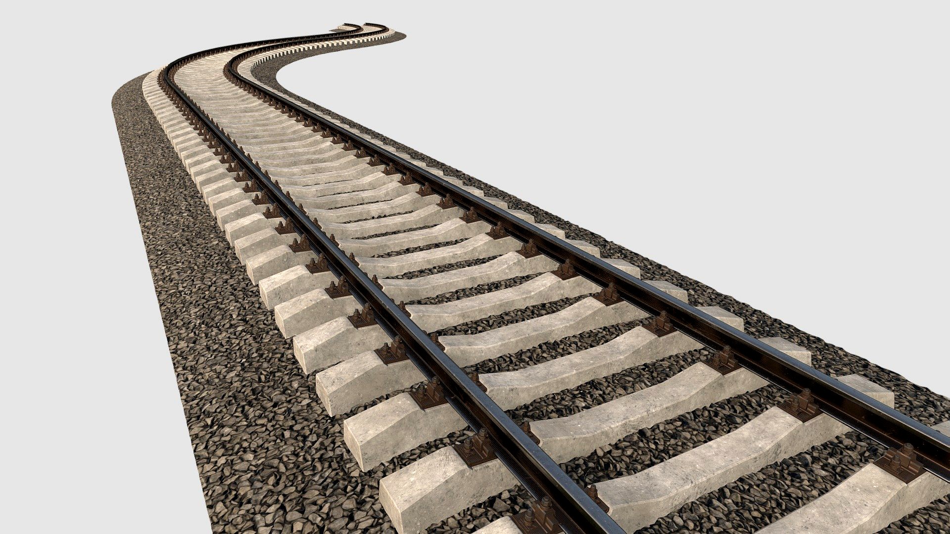 Concrete Sleepers Track