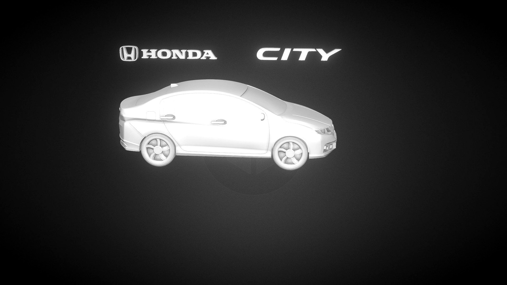 Honda city 3D file