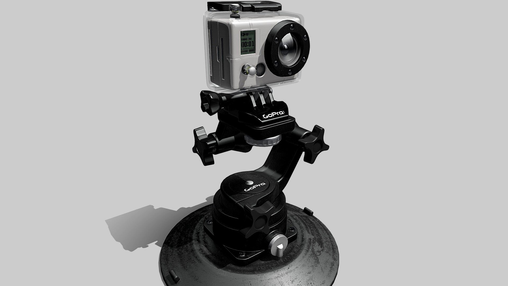 GoPro with Suction Cup mount