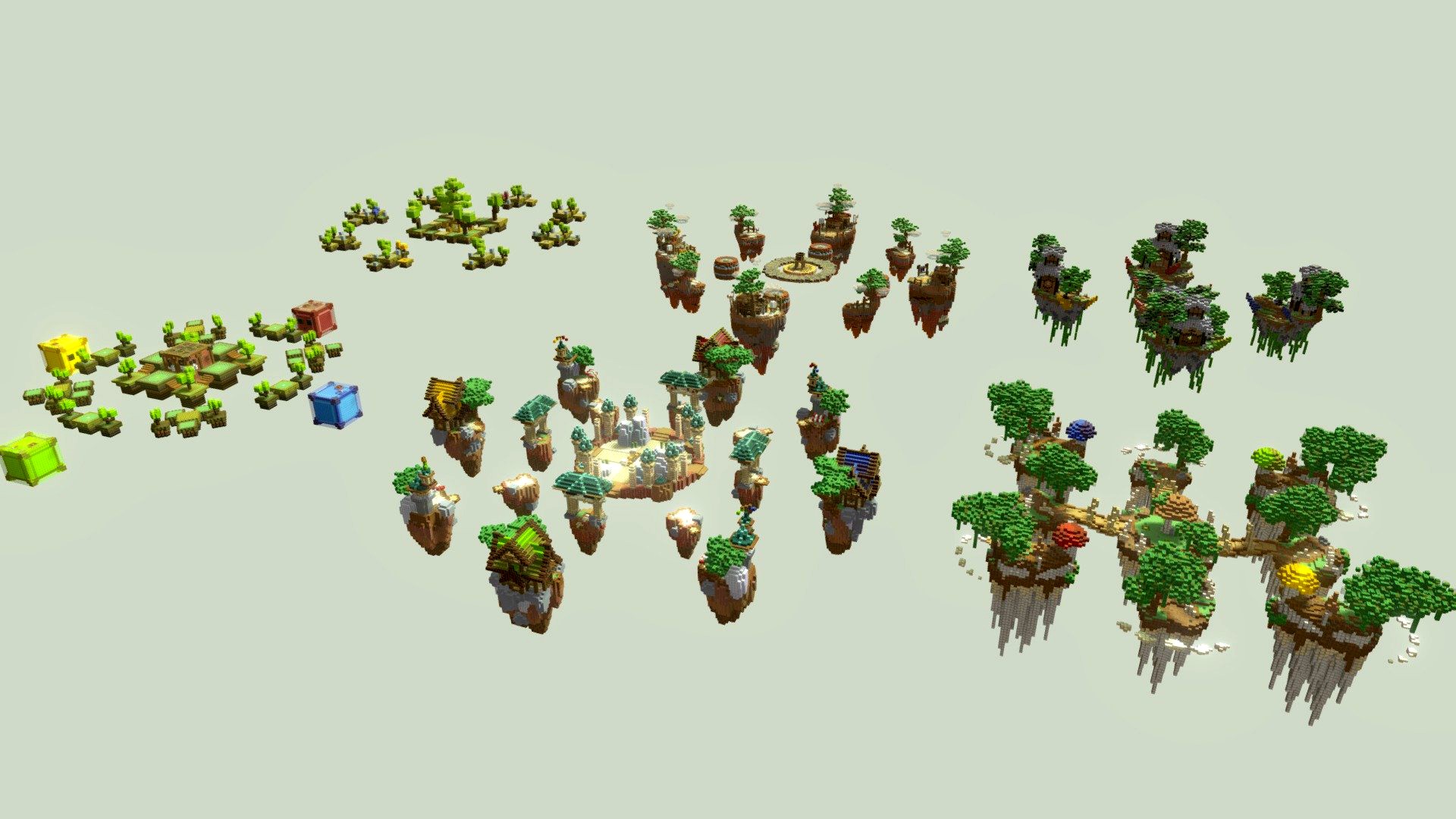 [PACK] - 6x BedWars Classic maps