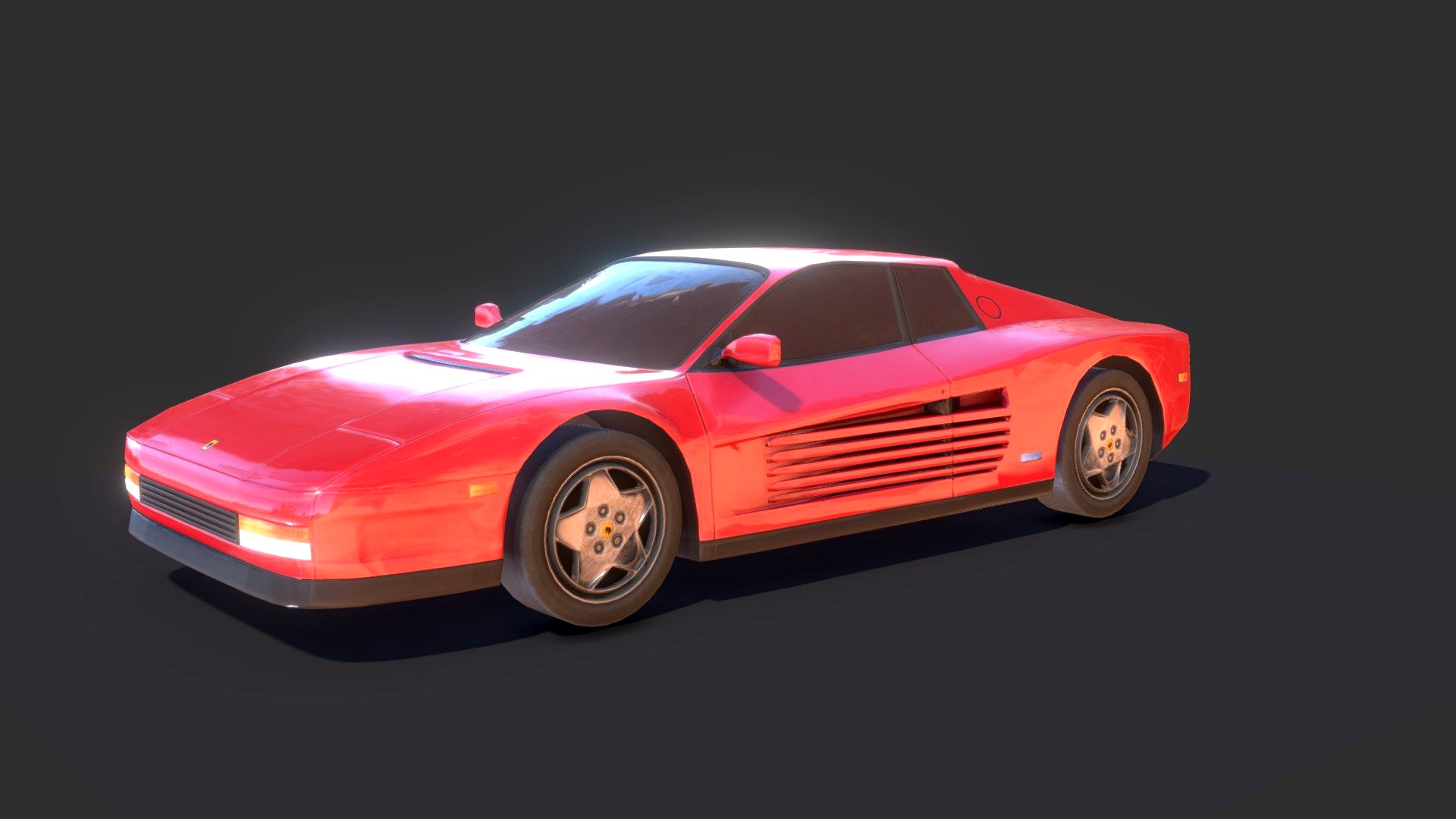 Retrorunner Testarossa