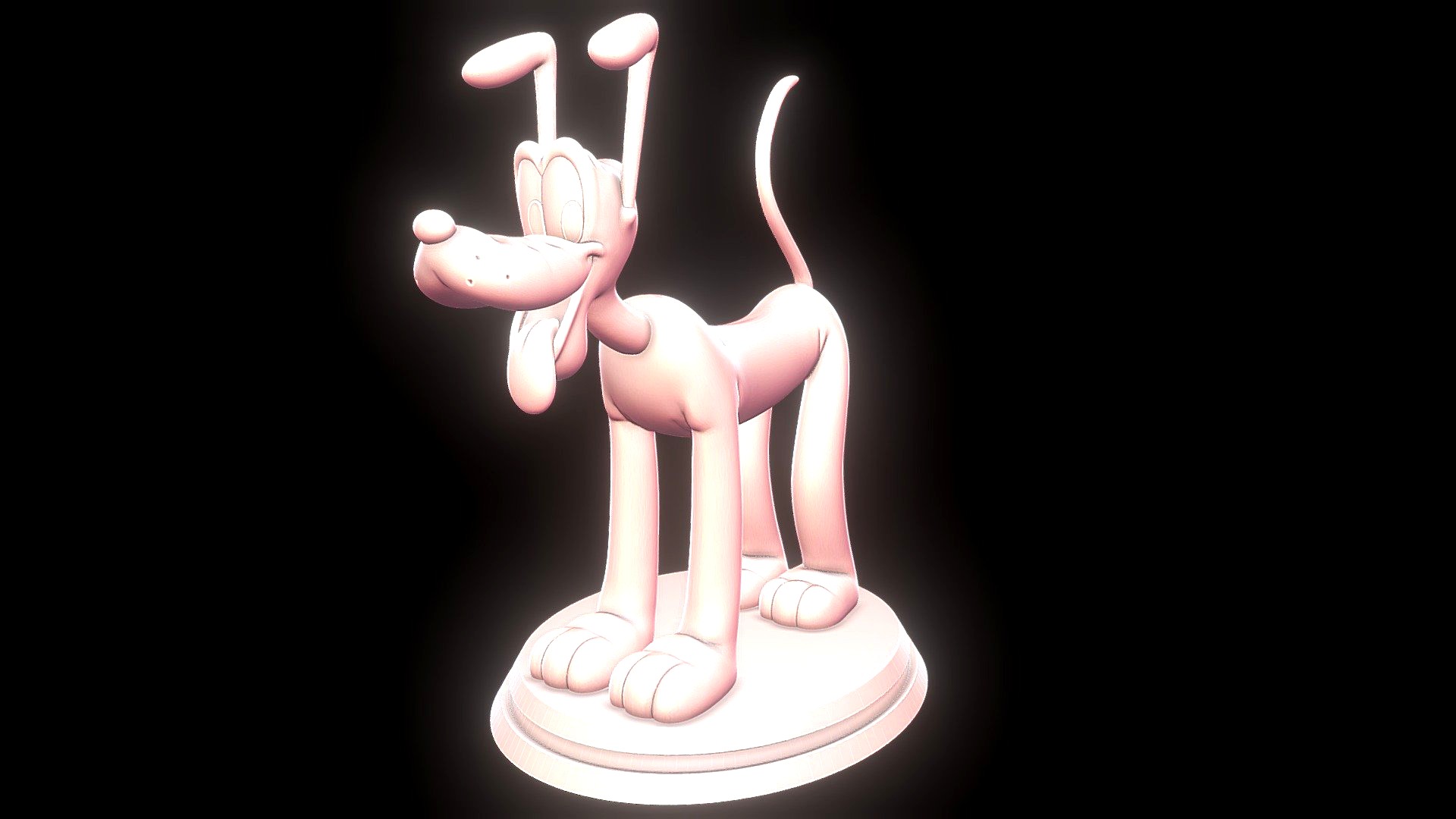 Pluto 3D print