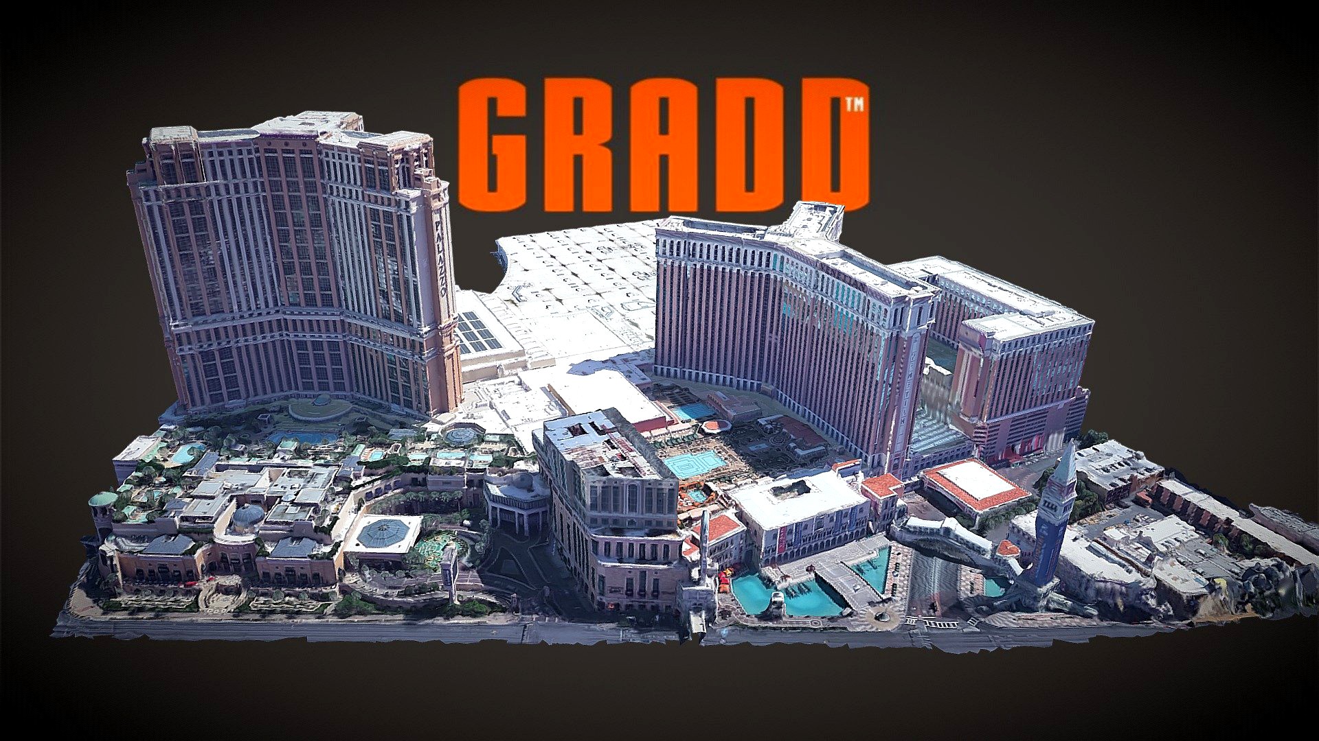 GRADD 3D Model of The Venetian, Las Vegas, NV