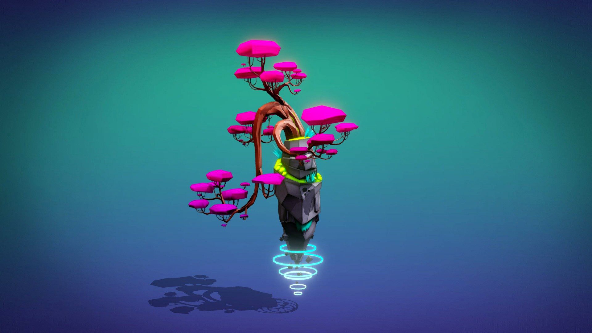 Ejected Tree - Modeled in Gravity Sketch