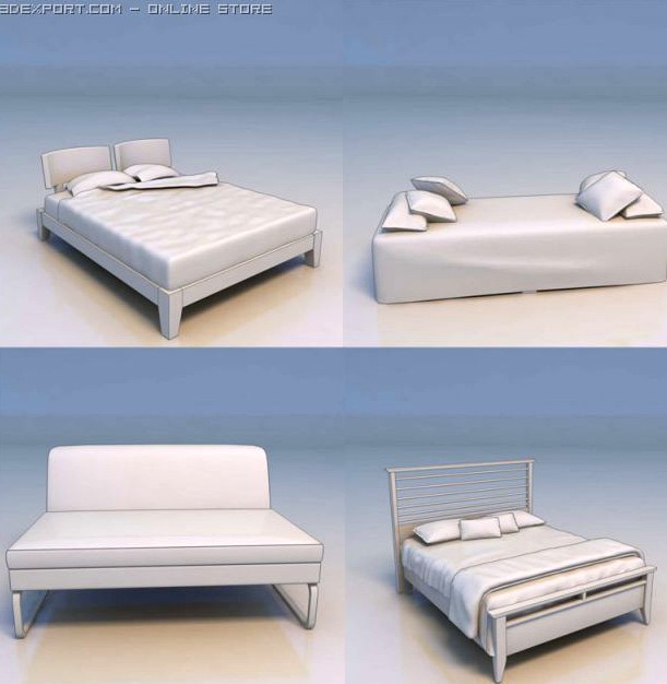 Beds 3D Model