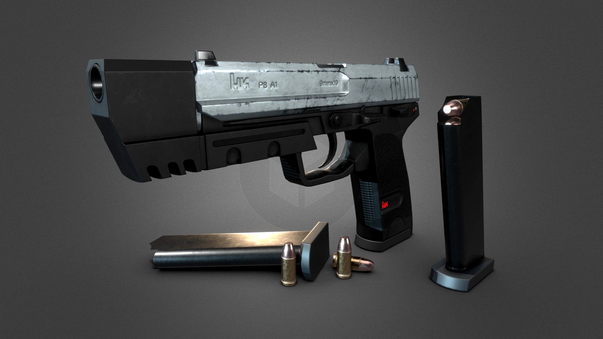 USP Match (Half-Life 2 Pistol)