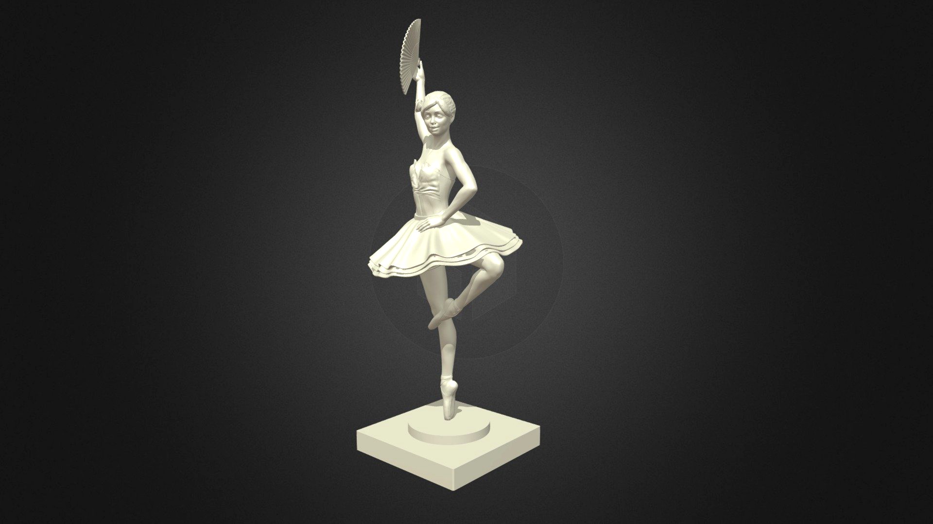 3D Printable Ballerina 4 model