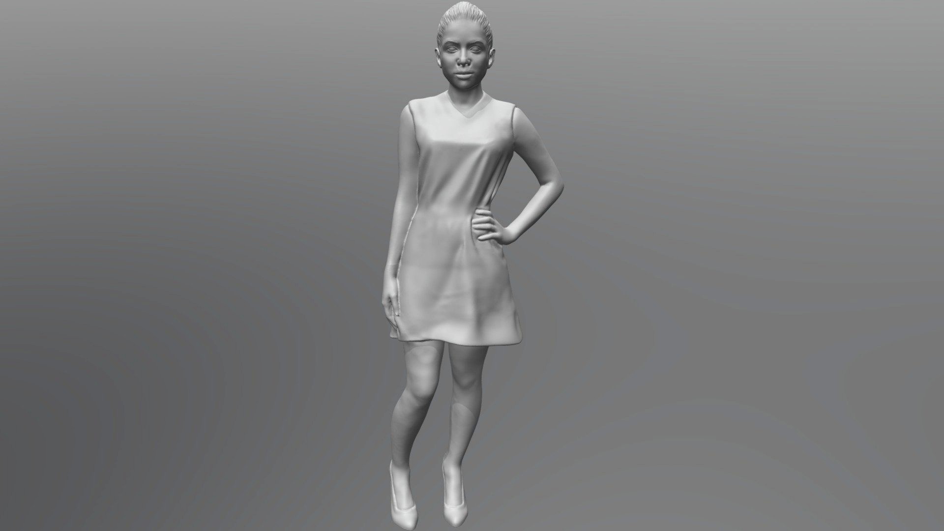 Shakira for 3D printing