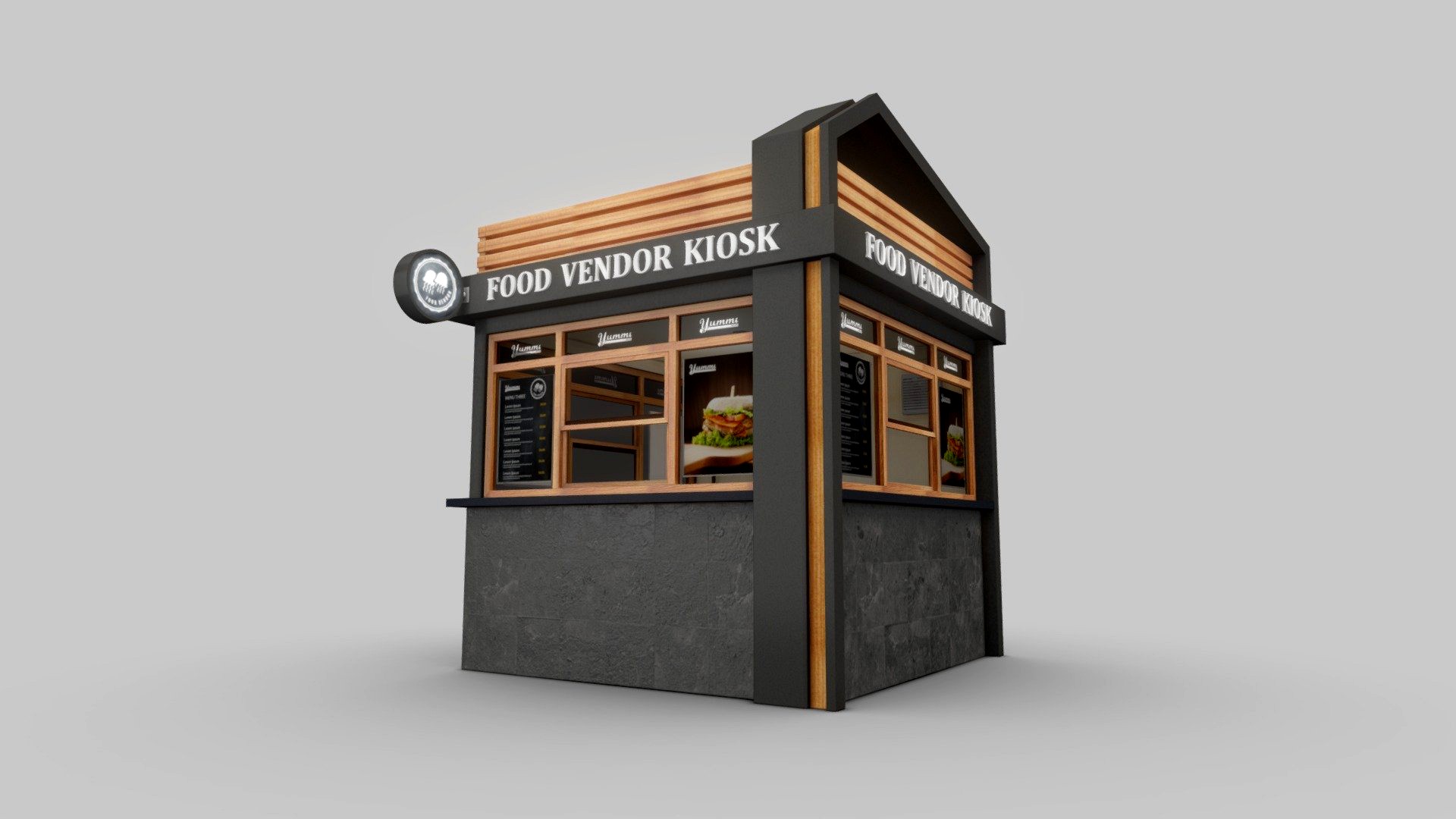 FOOD VENDOR KIOSK TD