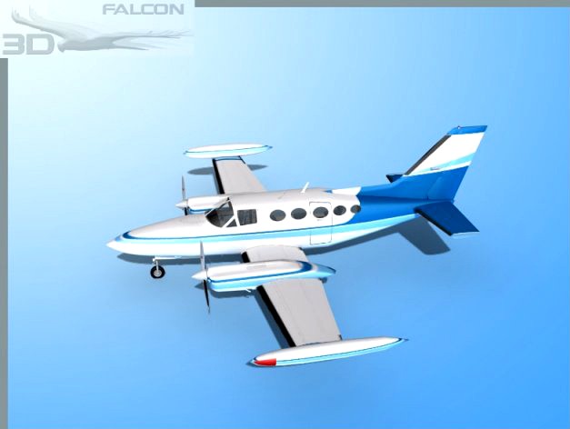 Falcon3D C414 Chancellor F07 3D Model