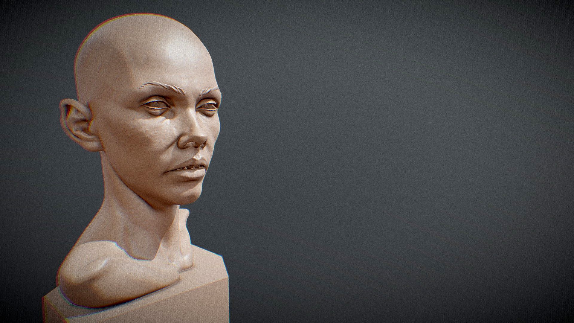 Female Face 3d Print