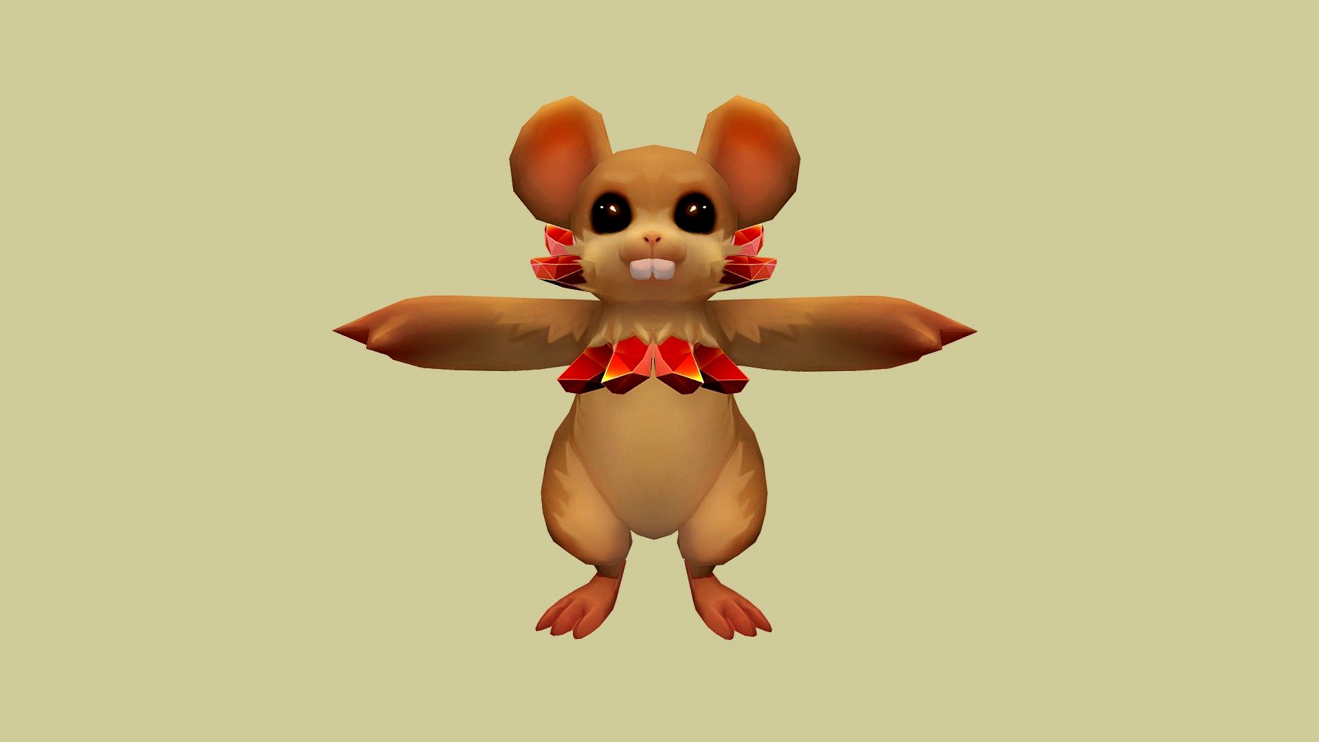 Stylized Creature_CrystalRat