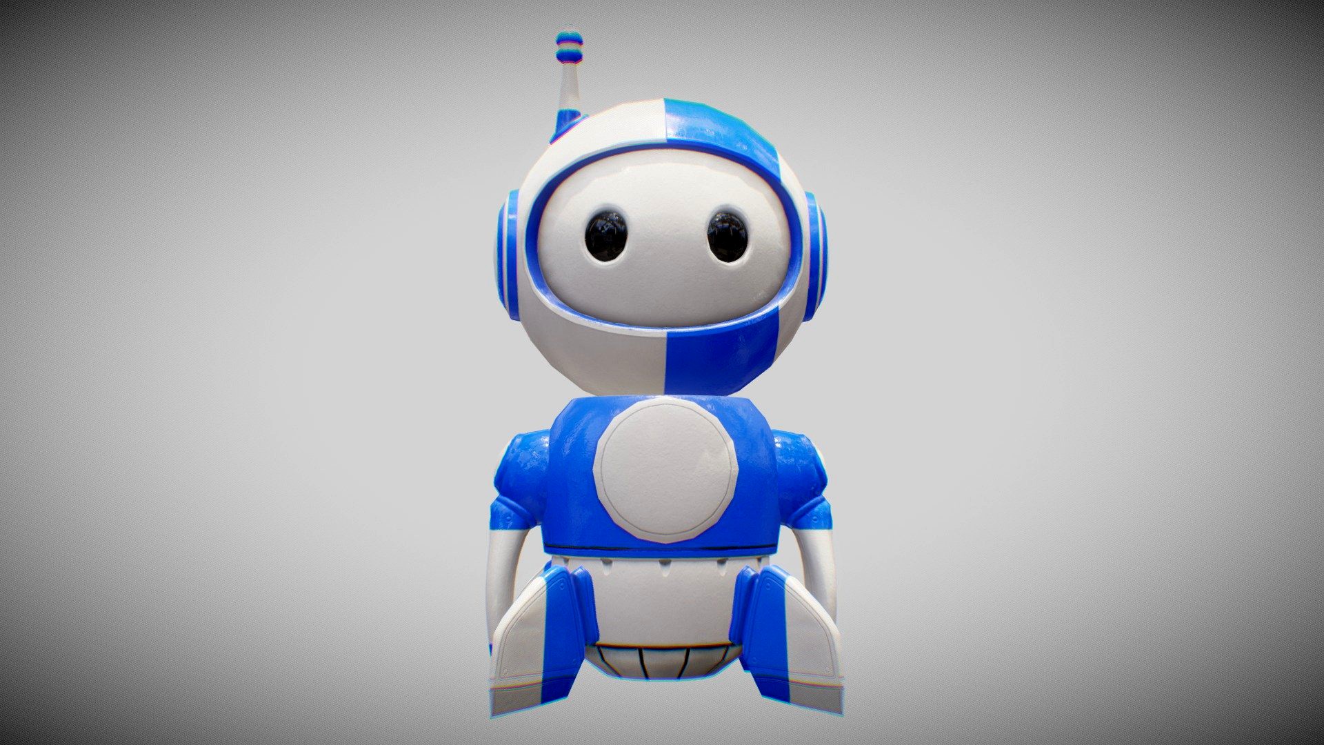 Retrobot, Classic Blue, Original Blueberry Bot