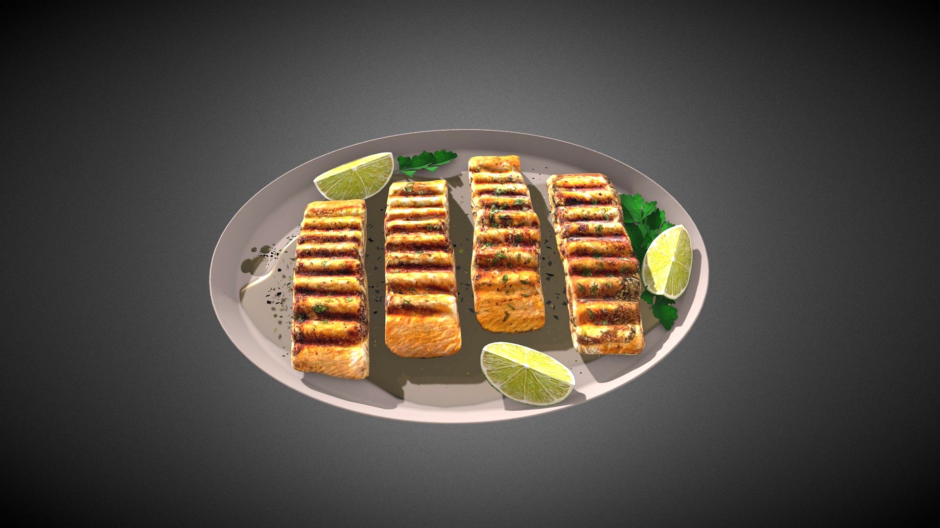 Grilled Salmon