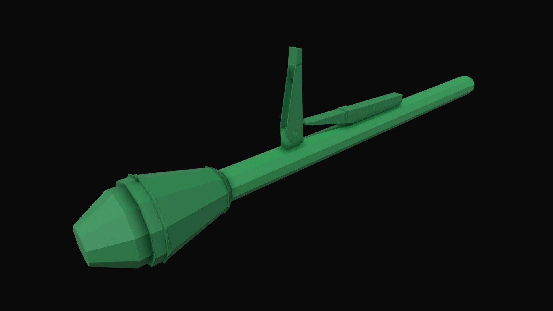 Panzerfaust Low Poly