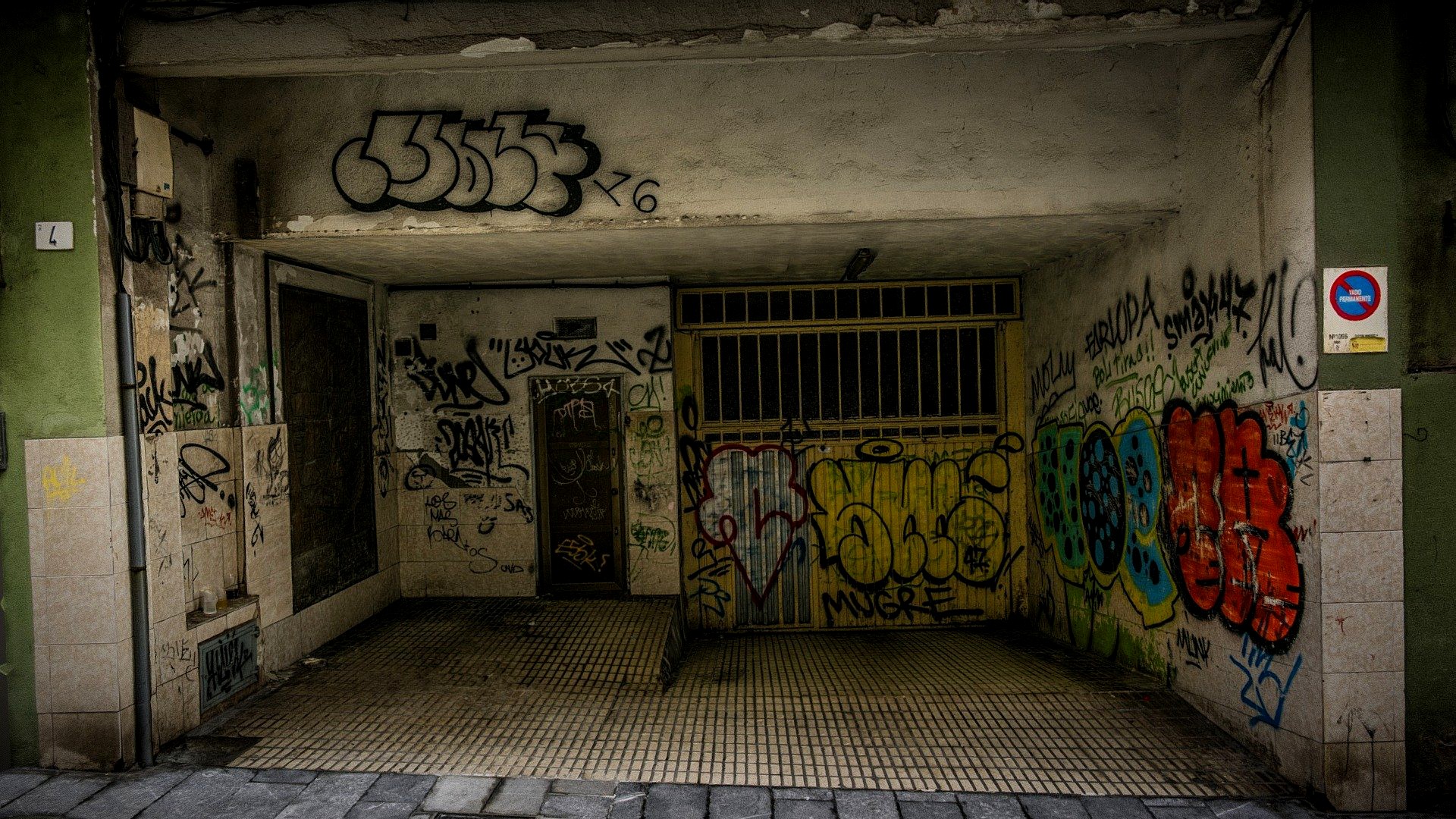 Graffitied garage remake - Photogrammetry scan