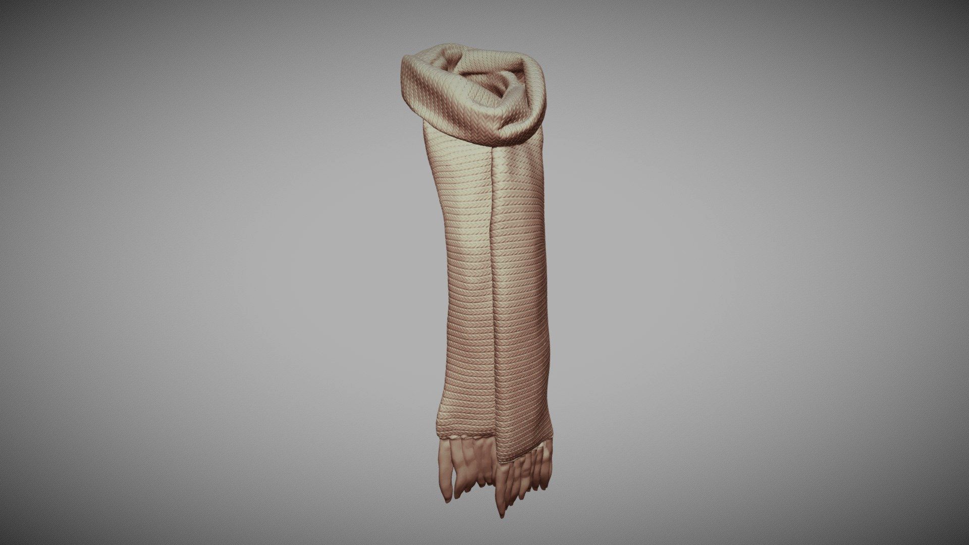 Scarf for 3d Printable Character 24