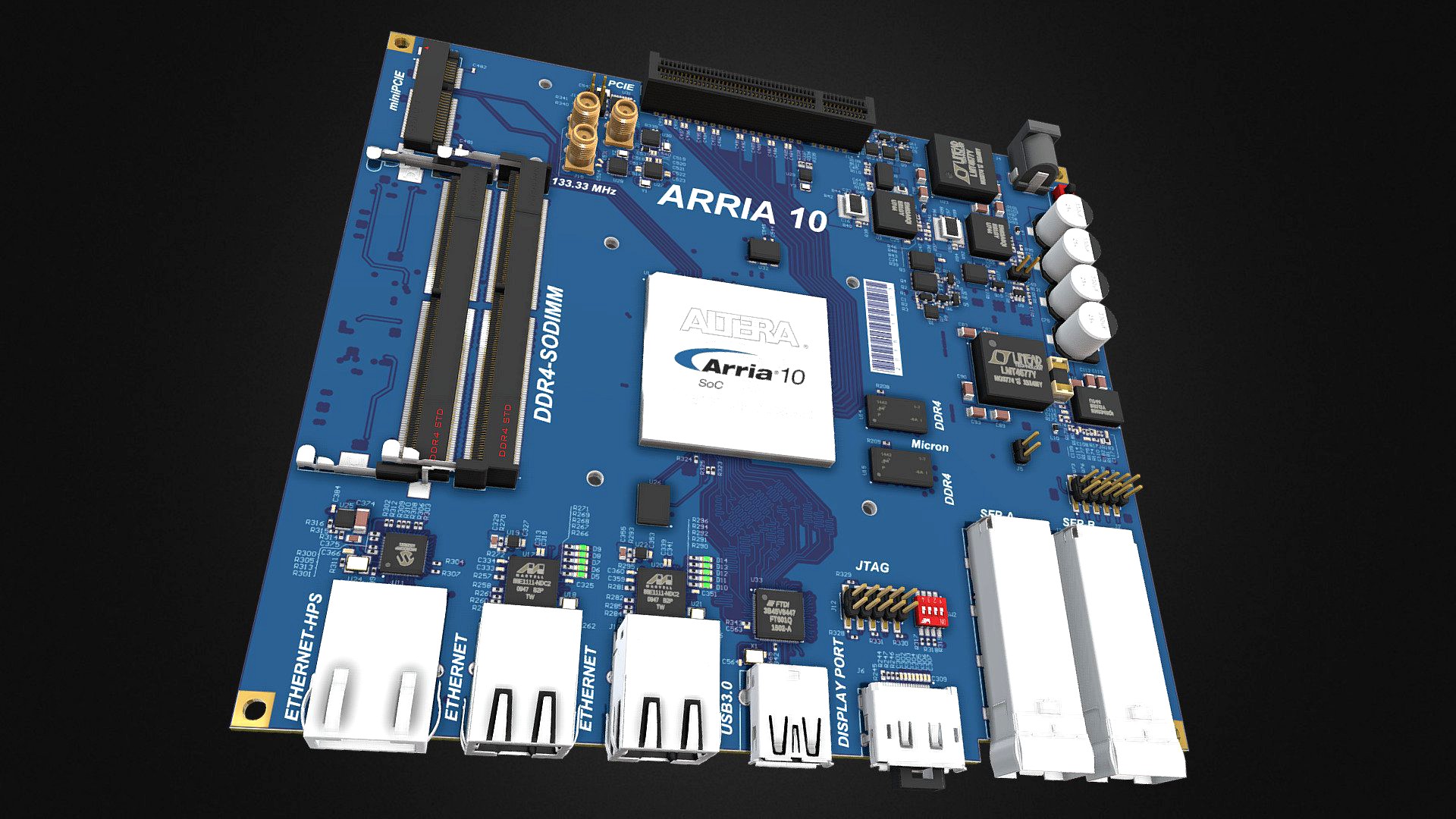 Mini PC ARRIA 10 Altium Project