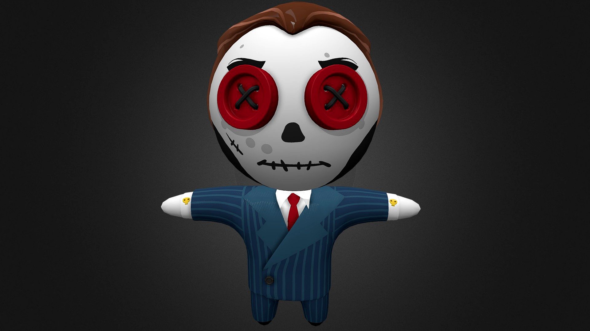 Harvey Business Man Voodoo doll