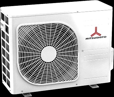 Mitsushito air conditioner outside block 3D Model