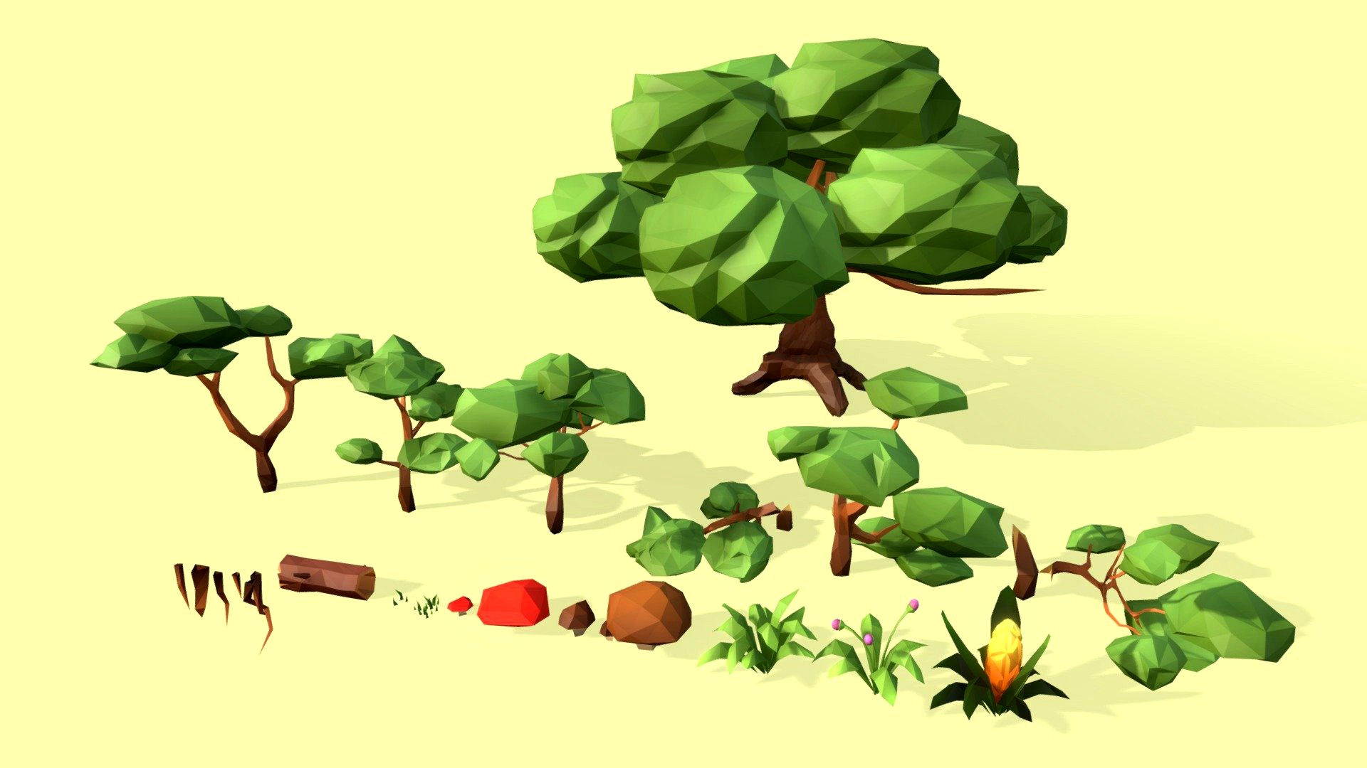 Low Poly Nature Pack