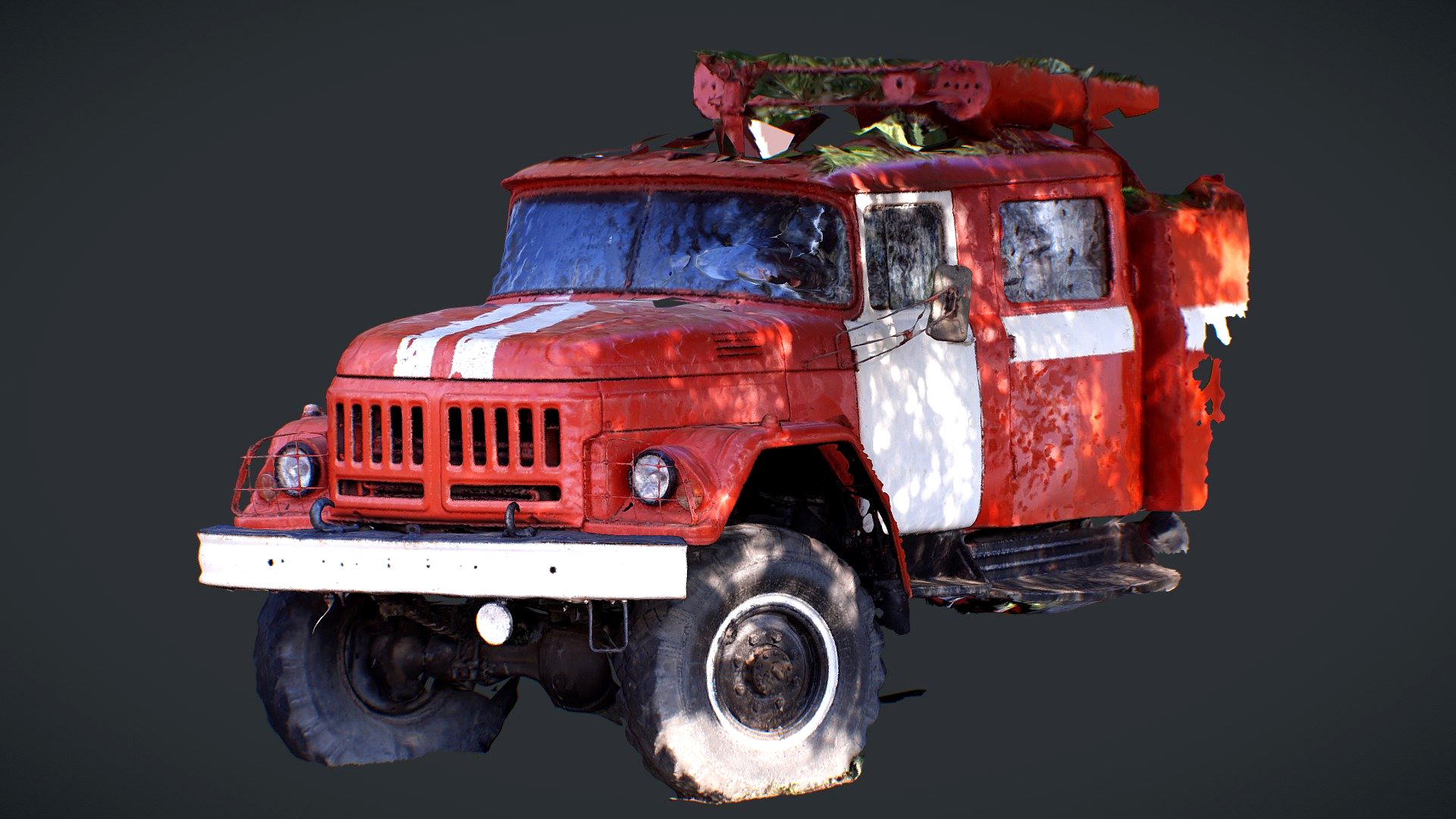 Zil 131 dirty 3D Scan