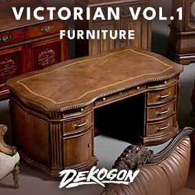 Victorian VOL.1 - Furniture (Nanite and Low Poly)