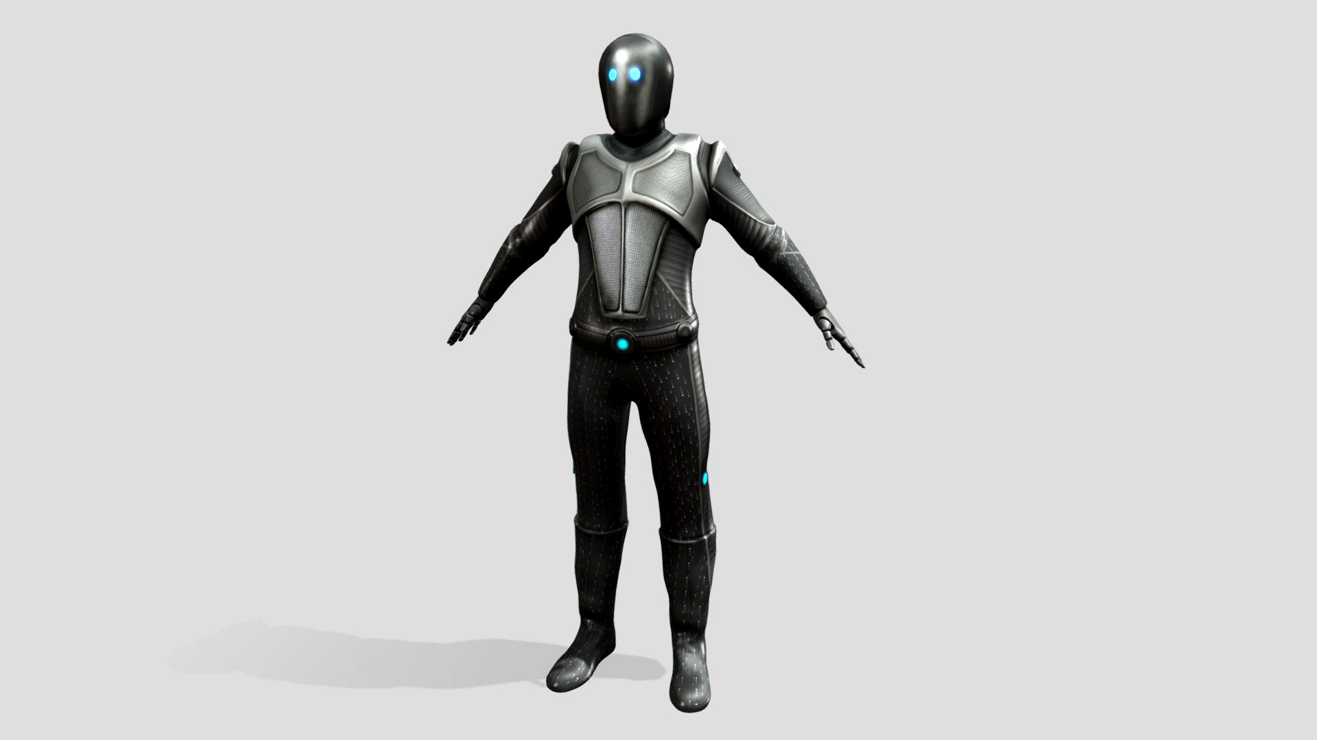 Android Robot Humanoid Character