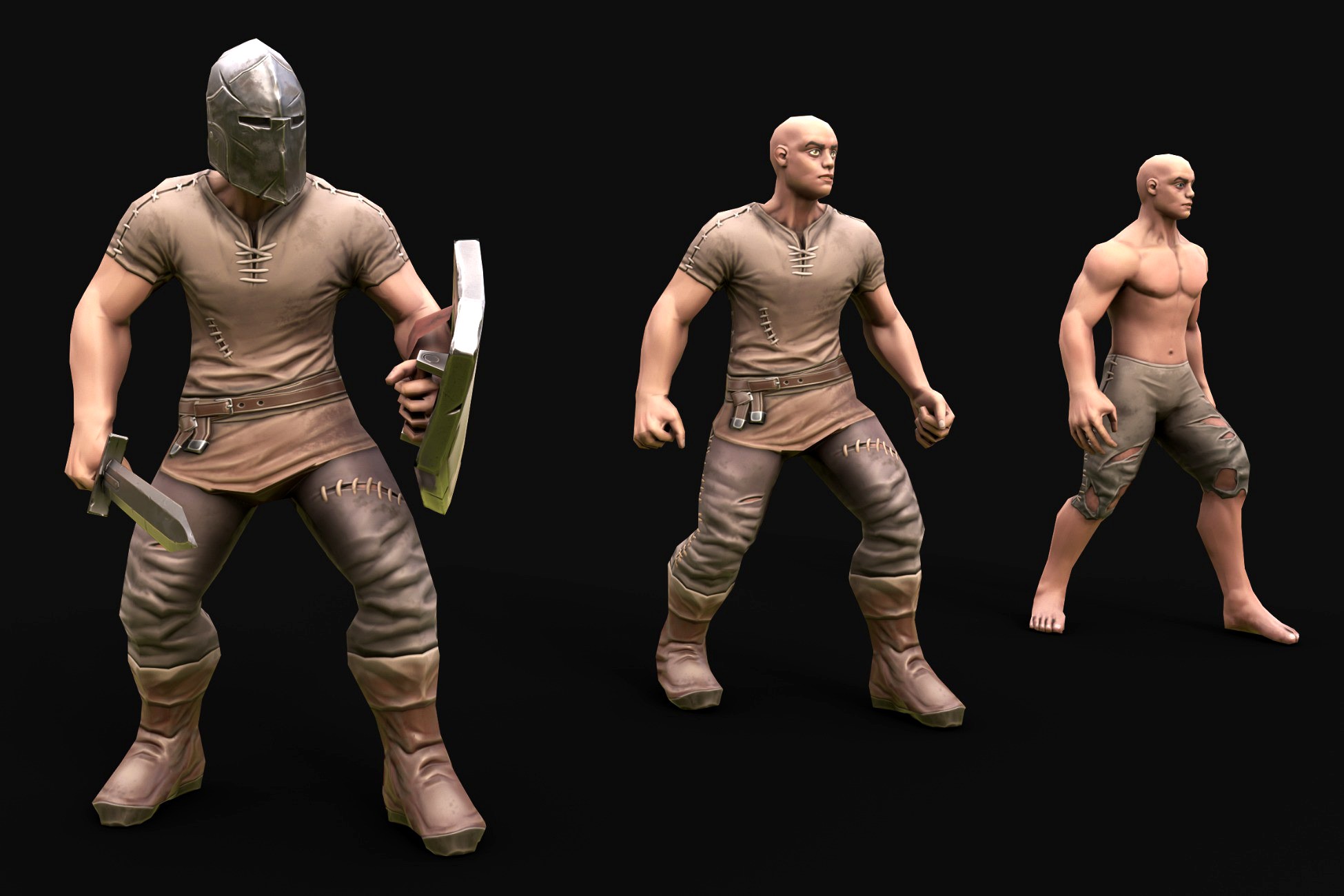 Stylized Medieval Warrior