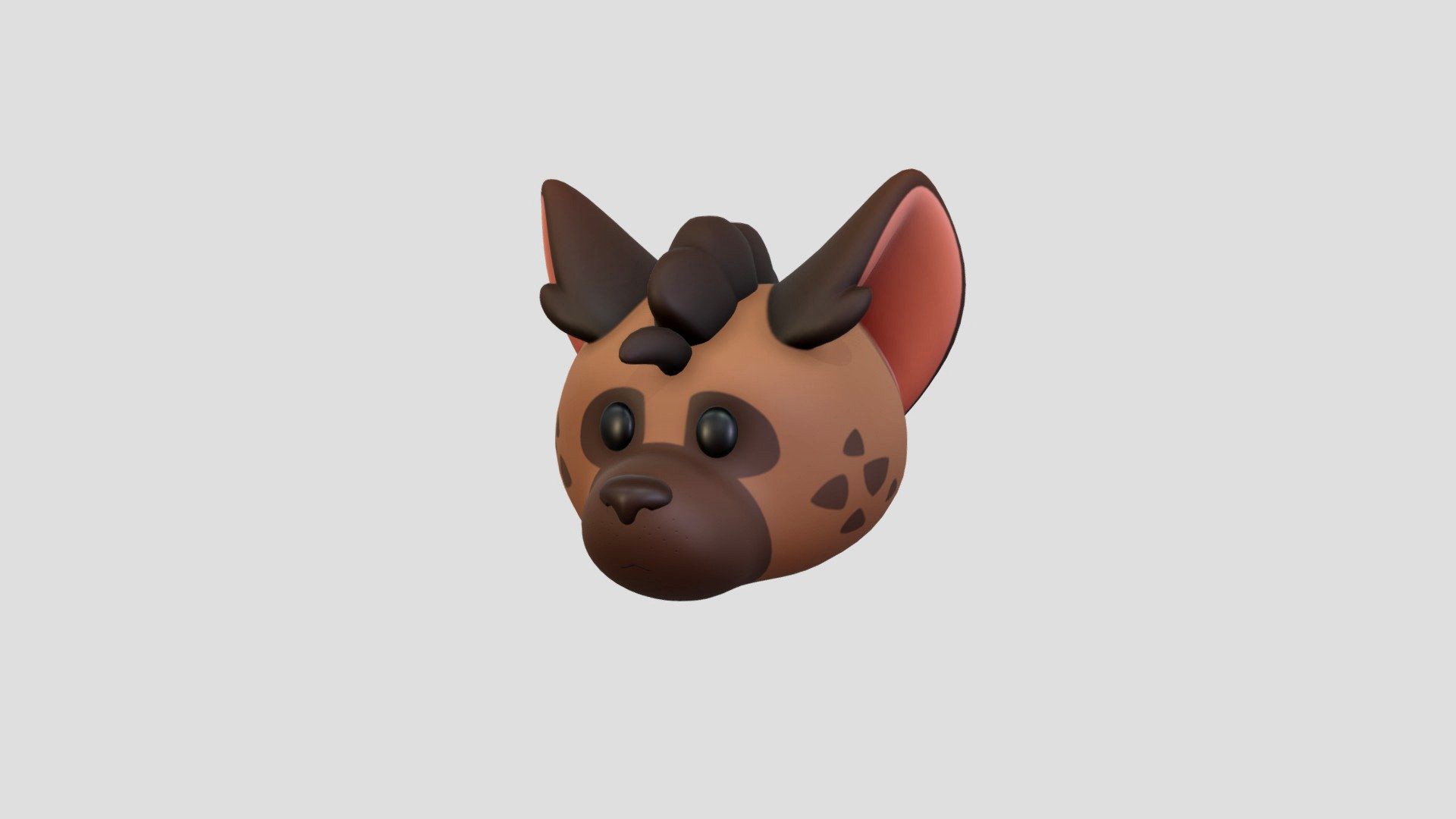 Prop171 Hyena Head