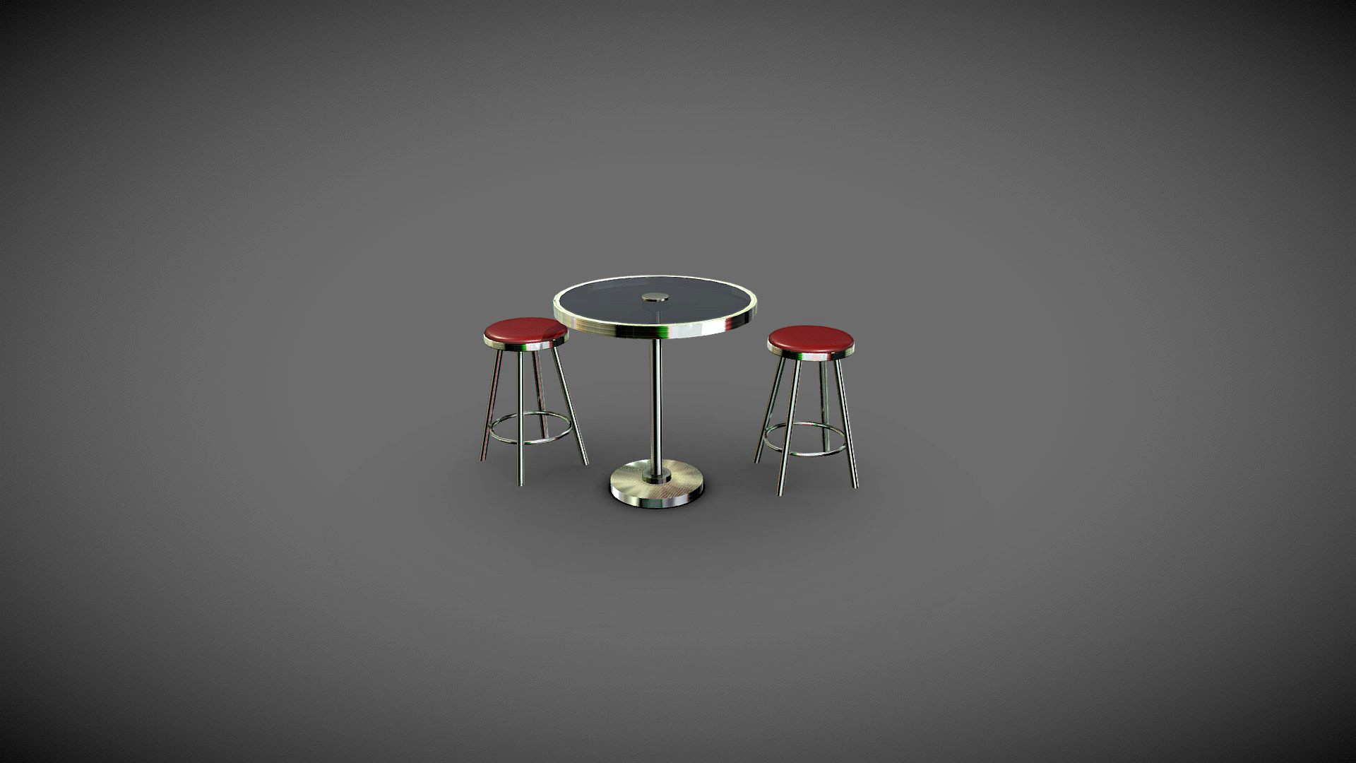 Bar Stools And High Table