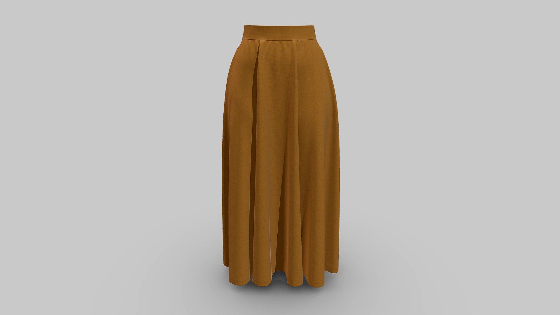 Fashionable Long Skirt Design